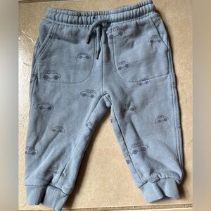 Mango Boy’s 9-12M Car Print Elastic Waistband Jogger Pants